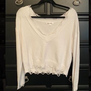 V-neck sweater